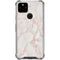 Rose Gold Marble Google Pixel 5a 5G Clear Case